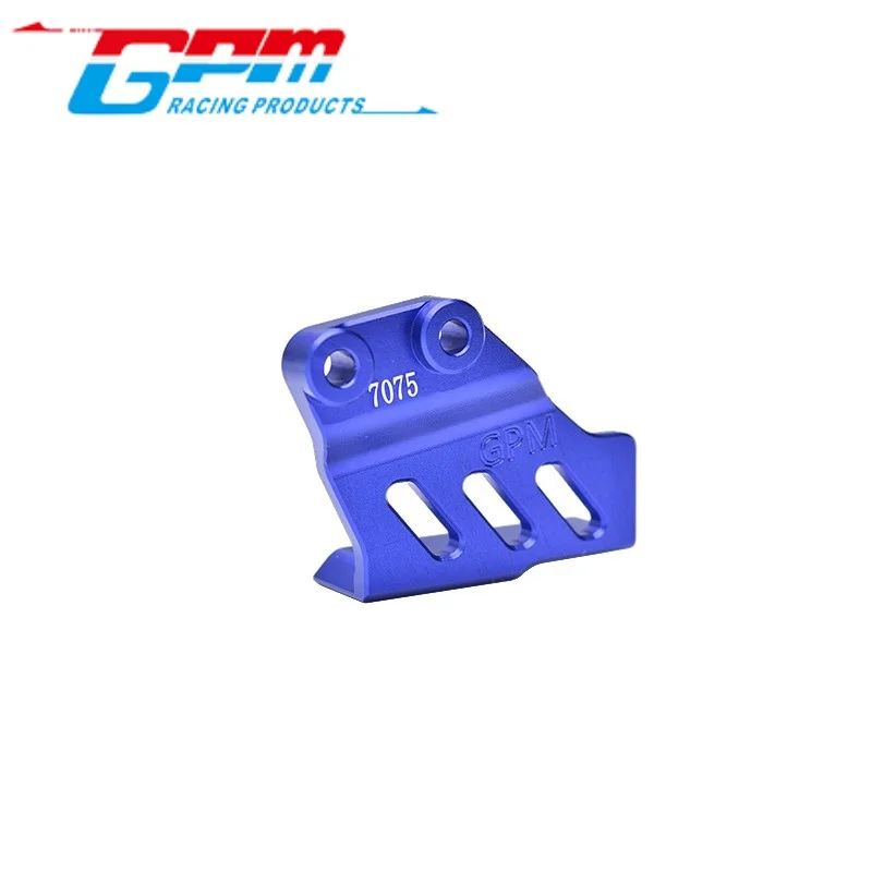 Gpm mx058 alumínio 7075 protetor de corrente para losi 1/4 promoto mx motocicleta rc atualização