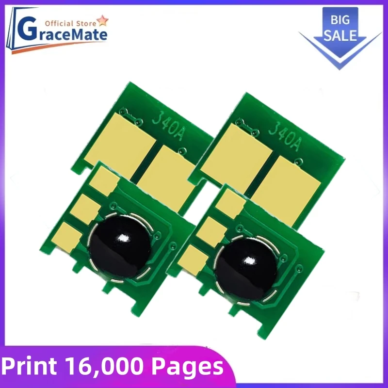 20 шт. чип CE340A CE341A CE342A CE343A для HP LaserJet Enterprise Color 700 M775dn M775f M775z M775z + M755 тонер-картридж 651A