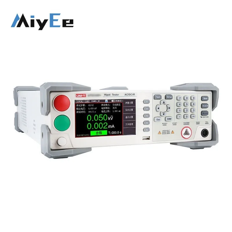 UNI-T UT5300X+ series AC Programmable Hipot Tester Supports 5kV 10mA Withstanding Voltage Testing