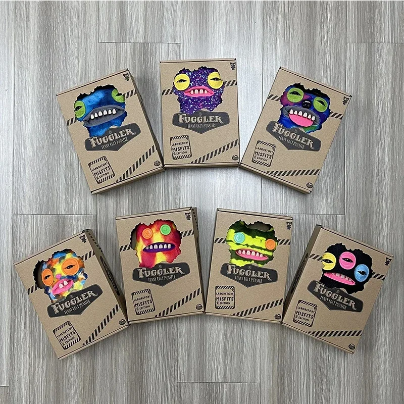 

Плюшевая игрушка Fuggler Budgie Series. Забавные куклы-кролики с милыми уродливыми монстрами. Человеческие плюшевые игрушки для детей, подарки ZURU@