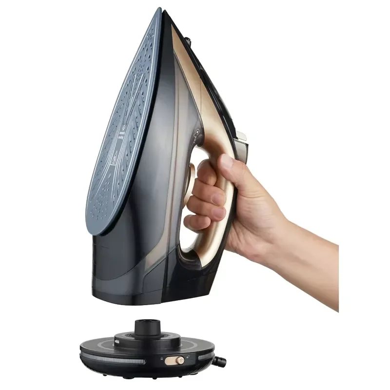 2200W Steam Iron Handheld Garment Steamer Wet Dry Dual Use Household Clothes Wrinkle Remover with Wire Portable Hanging