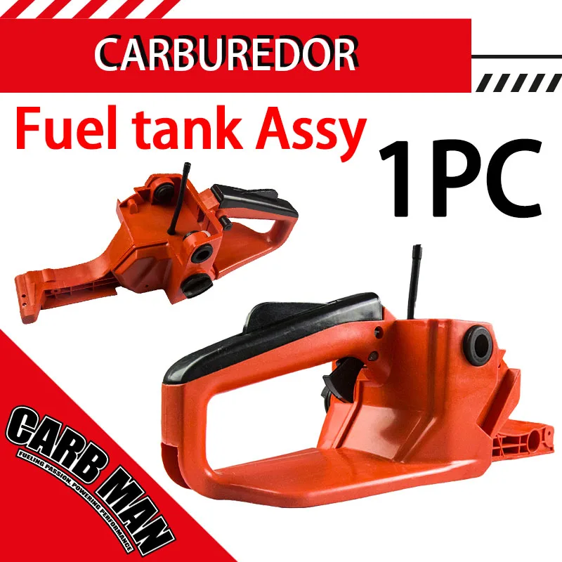 For 4500 5200 5800 MP16 45CC 52CC 58CC 2 Stroke Engine Lawn Mower Brush Cutter Strimmer Chainsaw Rear Handle Gas Fuel Tank Assy