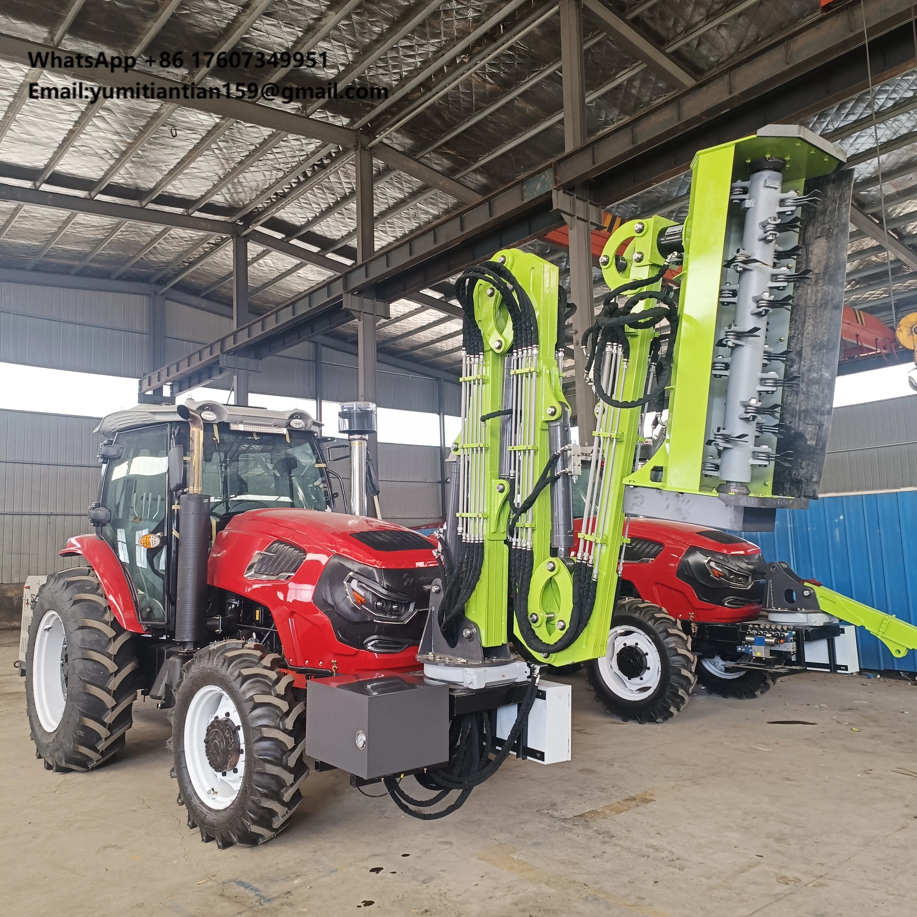 

Forestry Machinery Hydraulic Tree Cutting and Trimming Machine Lawn Mower Vehicle Mounted Hedge Trimmer