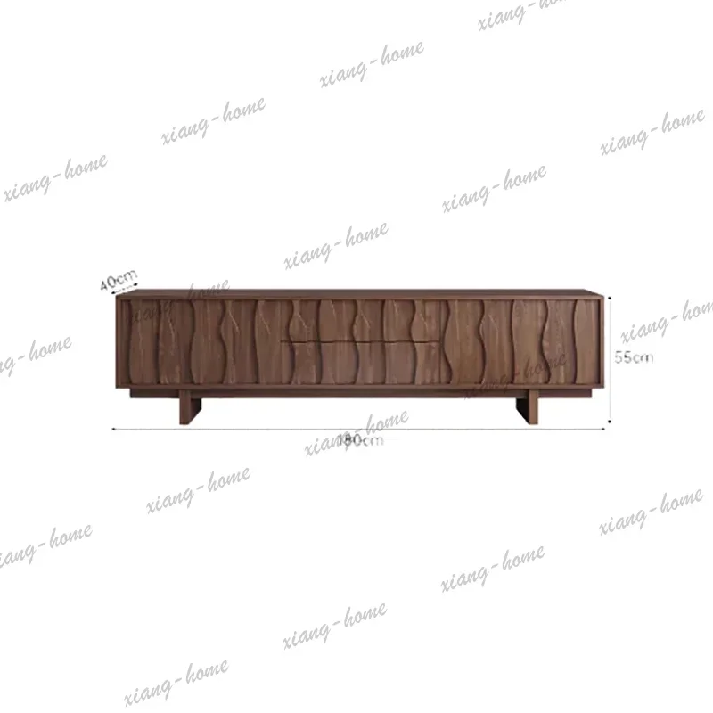 YJ Vintage Mid Century Tv Stands With Door High Quality Luxury American Tv Stands Glamour Classic Meubles Tv Living Room Furnitu