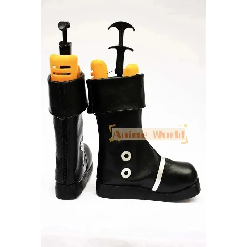 

NewPortgas D Anime Fire Fist Ace Cosplay Boots Black Shoes Custom Made Any Size2025