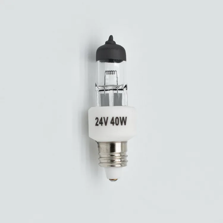 24V40W Screw E11 Halogen Bulb, Single Hole Cold Light Source Operating Room Shadowless Bulb, Medical Sh40
