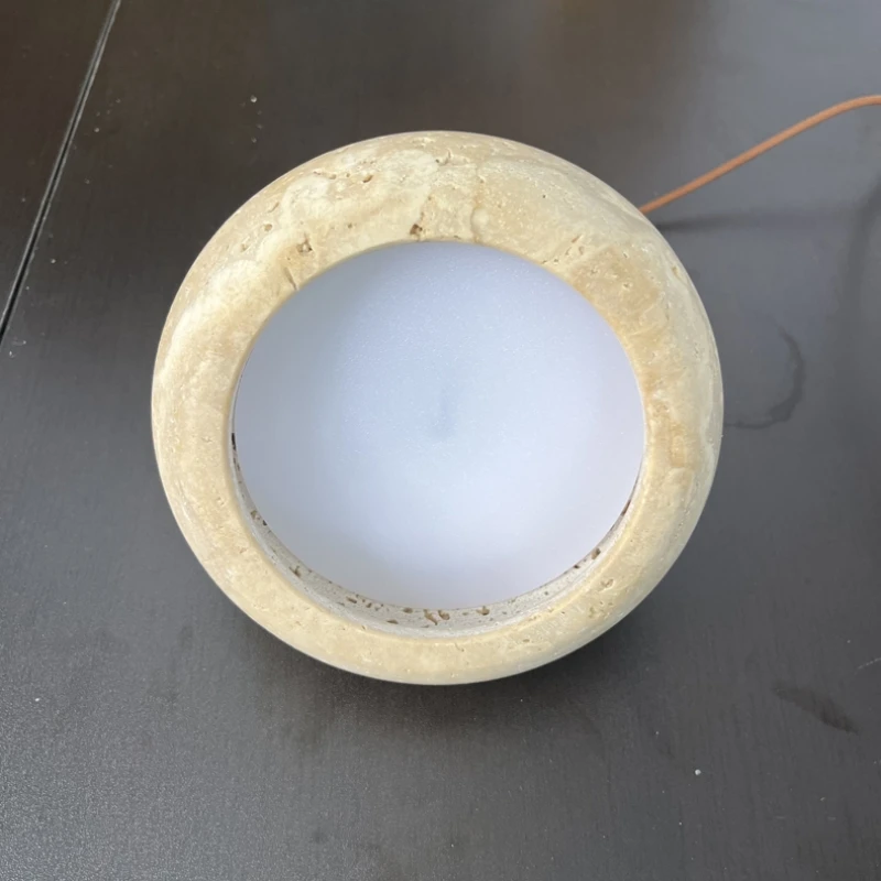 JIANKIXING Modern Yellow Travertine Pendant Suitable for Dining Island Living Study Room Atmosphere Decor Lighting free Shipping