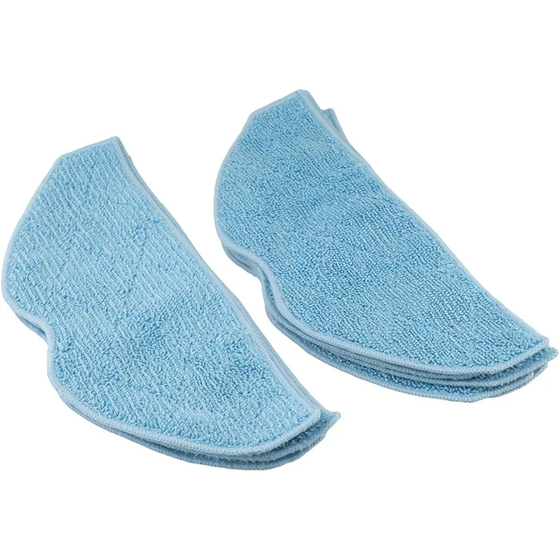 N89R 10 قطعة قماش ممسحة لـ EZVIZ RE4 /RE4 Plus/RE5 /RE5 Plus ملحقات المكنسة الكهربائية وسادات ممسحة من الألياف الدقيقة قابلة للغسل
