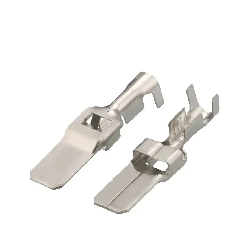 50/100PCS 7.8mm automobile plug-in spring  high current and high power copper wiring terminals dj611a-f7.8c