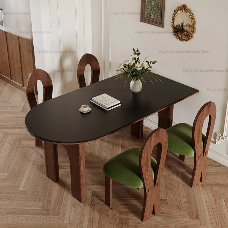 

Simplicity Restaurant Modern Designer Dining Tables High-end Japanese Style Dining Tables Luxury Home Furniture Bordservice HBDT