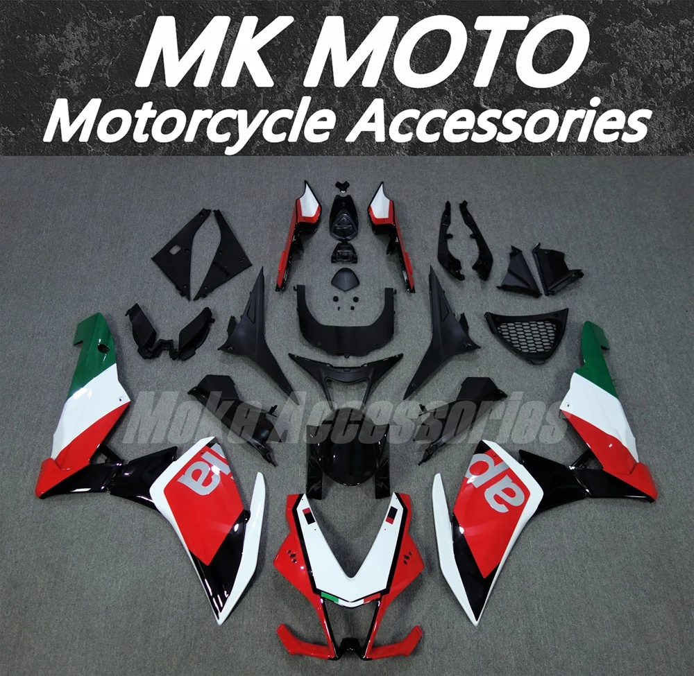 

Moke moto Fairings Kit Fit For Aprilia RSV4 1000 2010 2011 2012 2013 2014 2015 Bodywork Set ABS Injection White Black Red