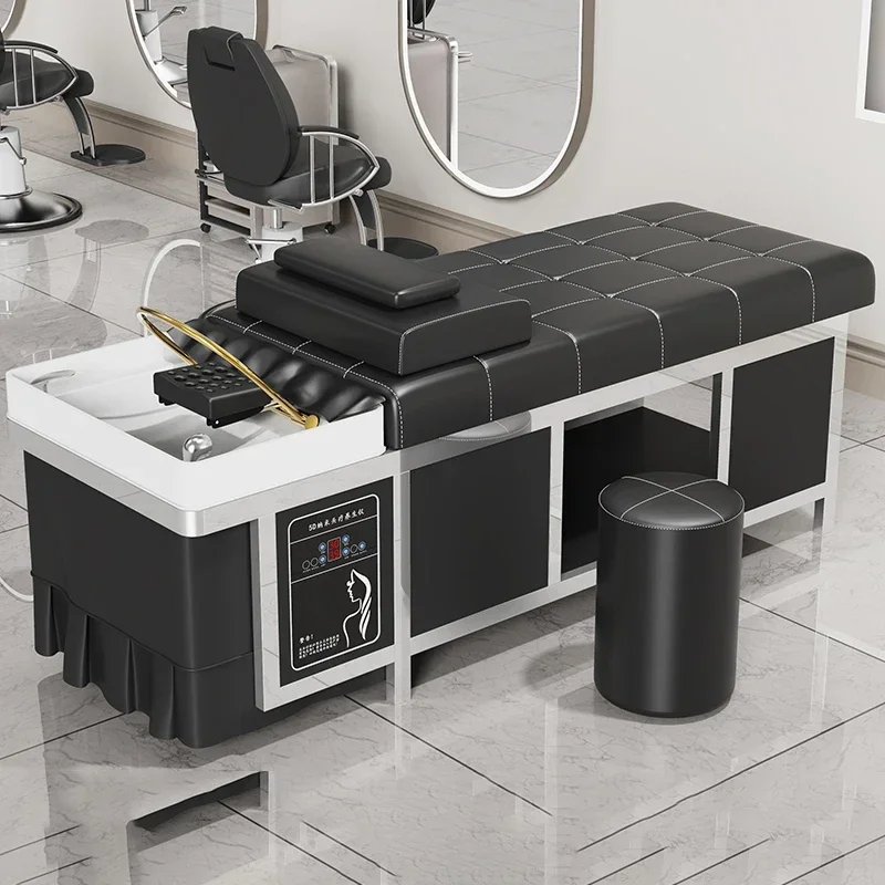 Shampoo Bowl Chair Salon Beauty Salon Spa Hairdresser Washbasin Bac Shampooing Coiffeur A Domicile Hair Washing Bed Professional