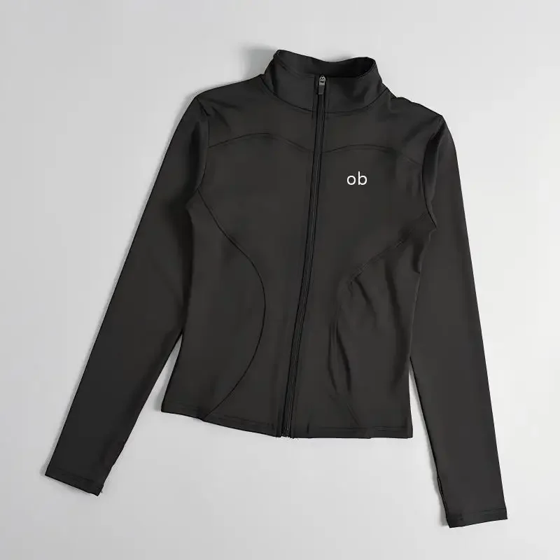 New style fitness coat - Women's tight, quick-drying, slimming top with long sleeves. Suitable for running, sports training, yog