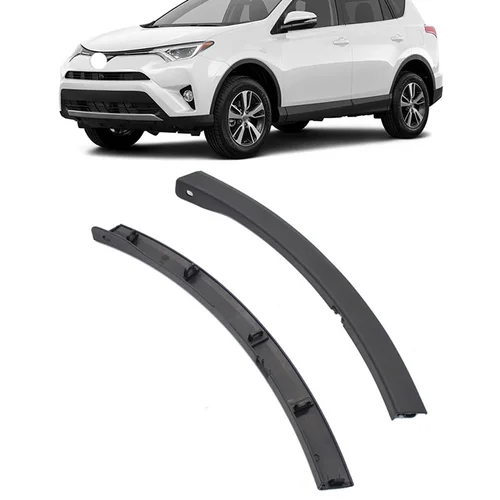 Para Toyota RAV4 (XA40) 2016 2017 2018 parachoques delantero de coche rueda guardabarros moldura embellecedora 52112-0R060 52113-0R060 accesorios de plástico