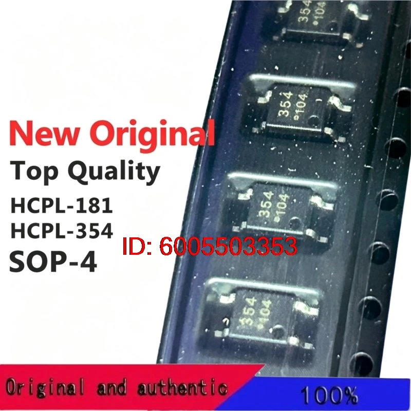 (10 Pieces) HCPL-181 HCPL-354 181 354 SOP-4 New Original Chip