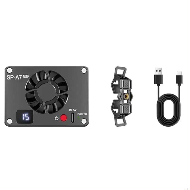Battery Power Camera Intelligent Temperature Control Fan Semiconductor Cooling For Major Camera Models K1KF