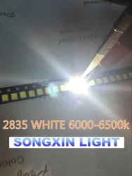 (1000pcs/LOT) 2835 White SMD LED 2835 Package (0.2W) Visible LED , Lighting led ,low power / under 0.5W ,PLCC-2
