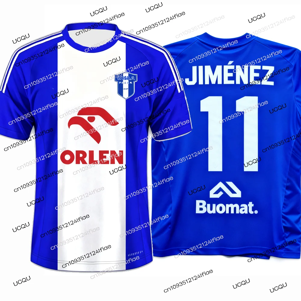 تي شيرت جيرسي جديد لمباراة كرة القدم من Wisła Pilock لعام 2025 رقم Leszczyinski. 12 تي شيرت Fan Special Jersey Kit تي شيرت رياضي للرجال #3