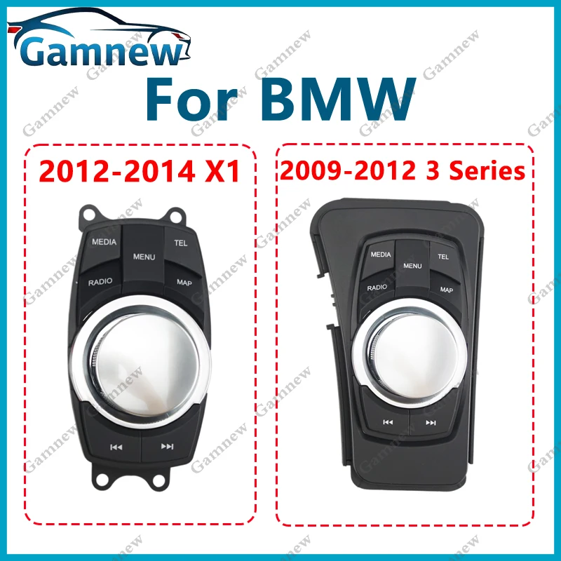 Auto Central Controller Mode Knob Button Mouse For BMW X1 3 Series Cable Andriod Adapter