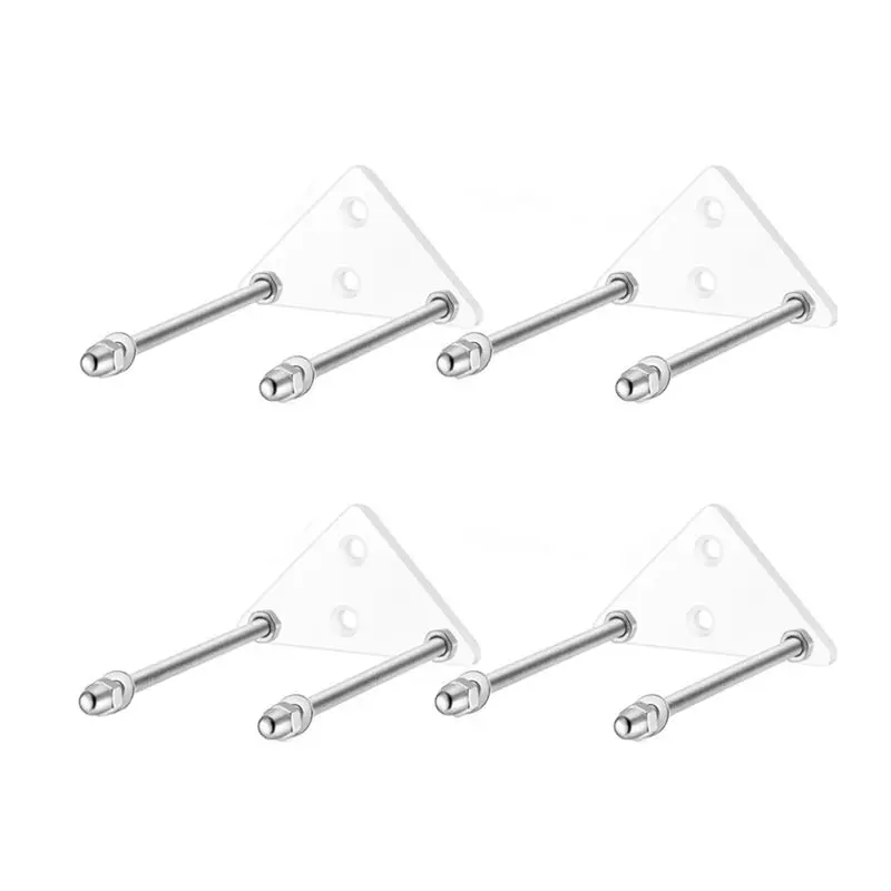 

4Pcs Skateboard Hanger, Skateboard Wall Mount Wall Hanger Rack Storage Display Holder For Skateboards Deck Display Multi-Purpose