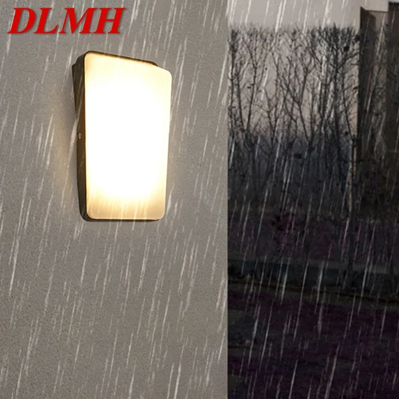 

DLMH Contemporary LED Outdoor Wall Lamps Electric Simplicity Waterproof Balcony Hallway Courtyard Villa Gate Hotel