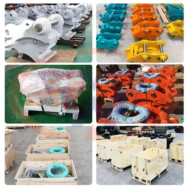 Tiejia 360 Degree Tilt Hitch Excavator Hydraulic Tilting Quick Hitch Tilt Rotator