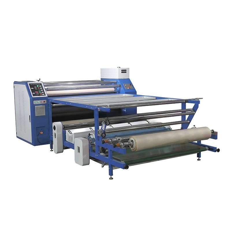 Full Oil Heating Large Roller Sublimation Calander Rotary 1.7m 1.8m 1.9m textile Roll Heat Press Machine