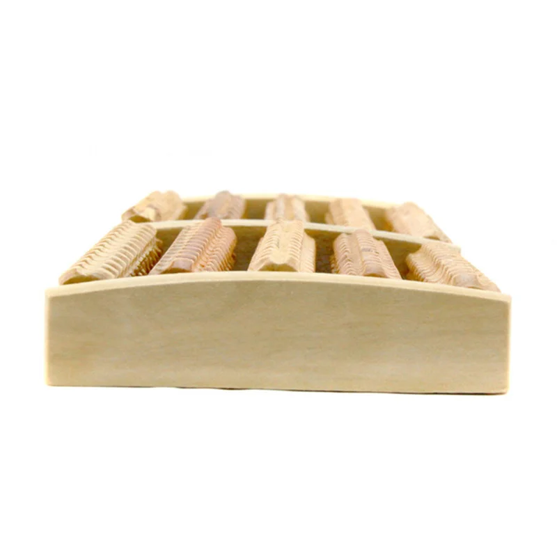 Ohio eur de pieds 5 et 6 Nucleo Roller en bois, soin du bois, outil de soin anti-cellulite, massage de rérolologie, instituts de relaxation, cadeau de spa