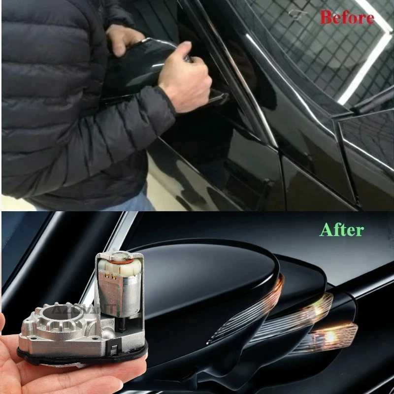 AZGIANT Power Folding Mirror Motor for Porsche Boxster 987 Cayman 911 997 Cayenne 957 987 Replacement Stuck Side Mirror Repair