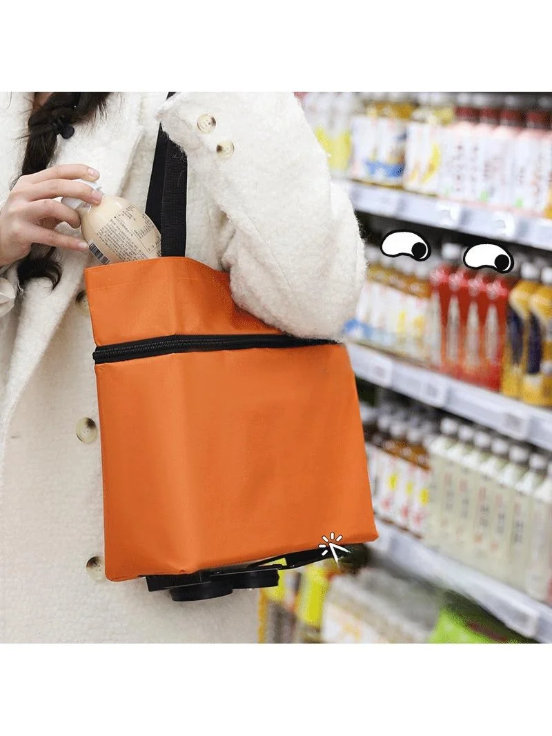 portable-folding-shopping-cart-vegetable-buying-hand-pulled-lightweight-wheel-equipped-home-use-convenient-trolley