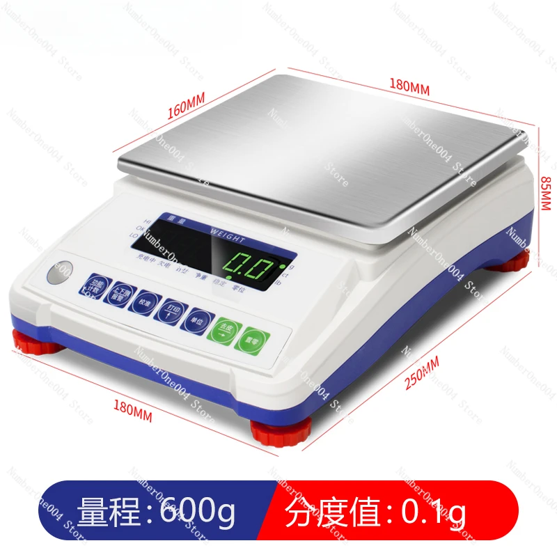 Applicable to High-precision 0.001g Electronic Balance Scale Accurately Weighs Tea, Gold, Jewelry, and Gram