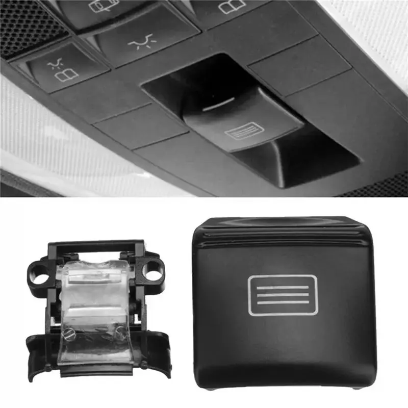 A20K-Sunroof Window Switch Button Cover Trim A20482013239051 For Mercedes C E CLS Class W218 W204 W212 A207 LHD