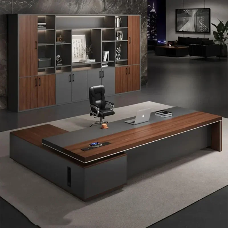 Conference Office Desk Study Office Tables Desk Minimalist Organizer Conference Multifunction Reception Biurko Home Furniture