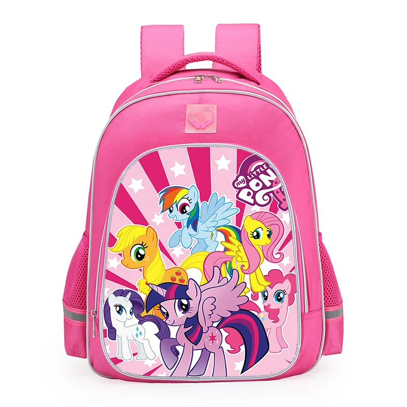 

Hot New Cute My Little Ponys Schoolbag Students cute Unicorn Twilight Burden Reduction Large Capacity Backpack Birthday Gift