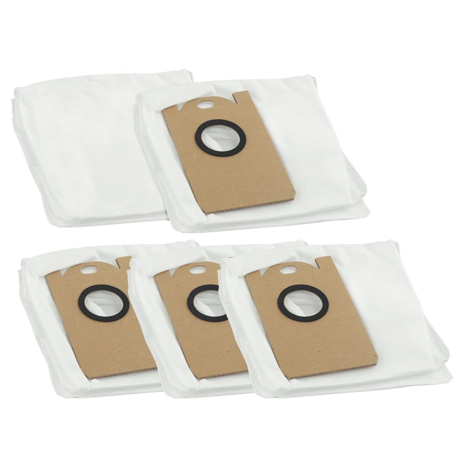 

For AutoVac For Nova Self Empty Robot Vacuum 5 Pack Bag Parts To Facilitate Timely Replacement And Maintain System Efficiency