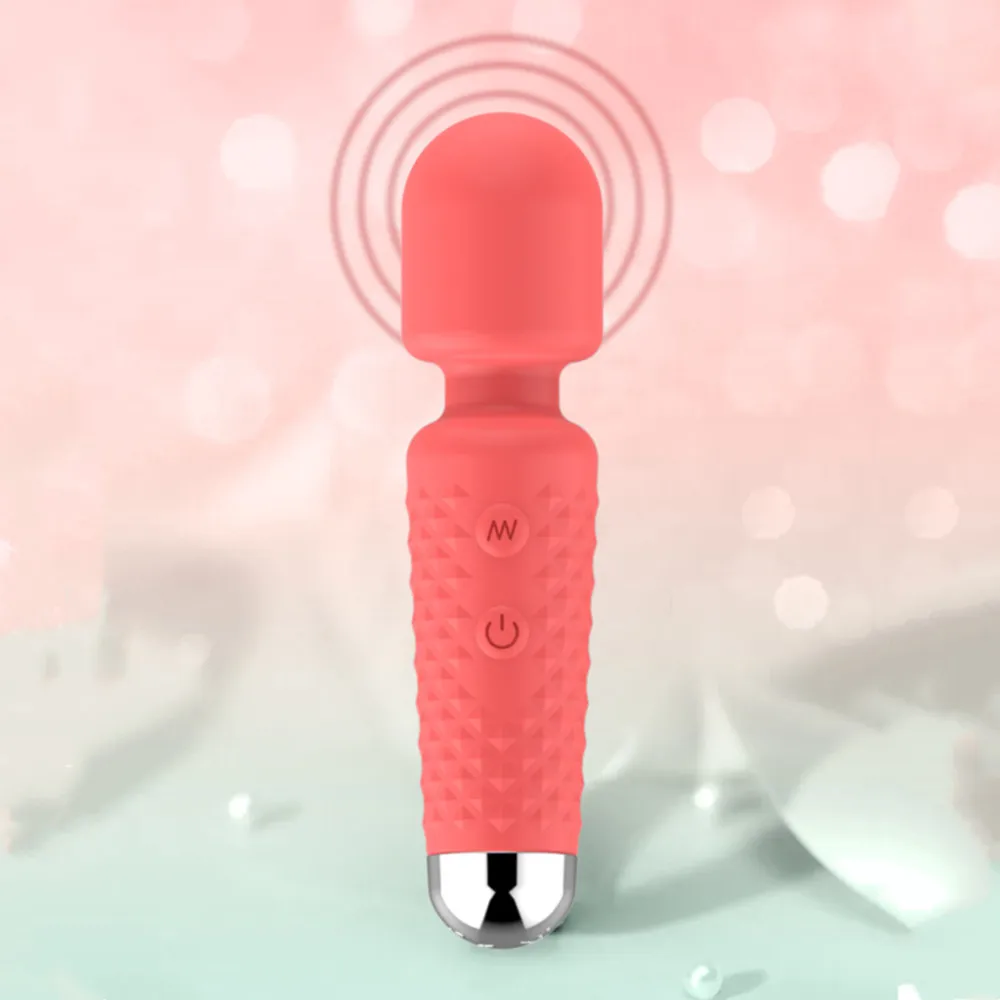 16ความเร็วเซ็กซี่ G-Spot กระตุ้นซิลิโคนหญิงผู้ใหญ่เซ็กซ์ทอย Vibrating Massage Stick Vibrating AV Stick 18 + sex Shop