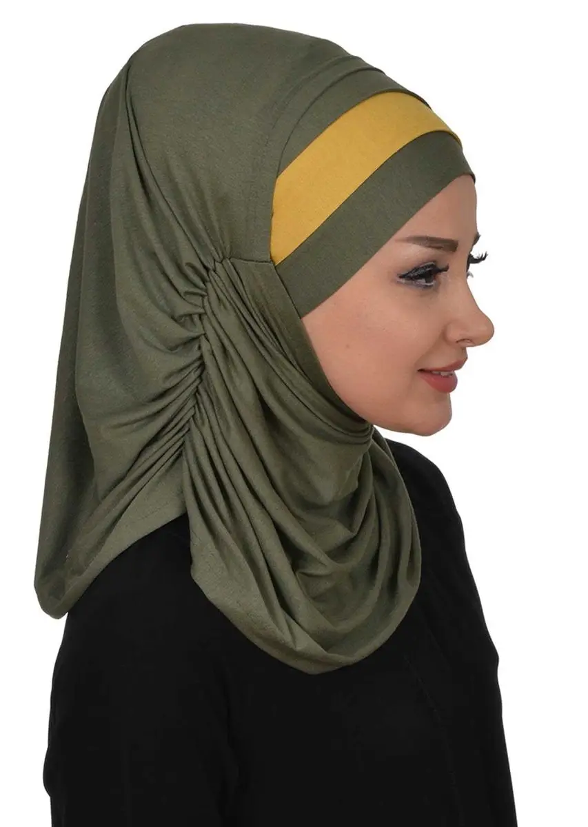 Ensemble d'écharpe en os Double couleur