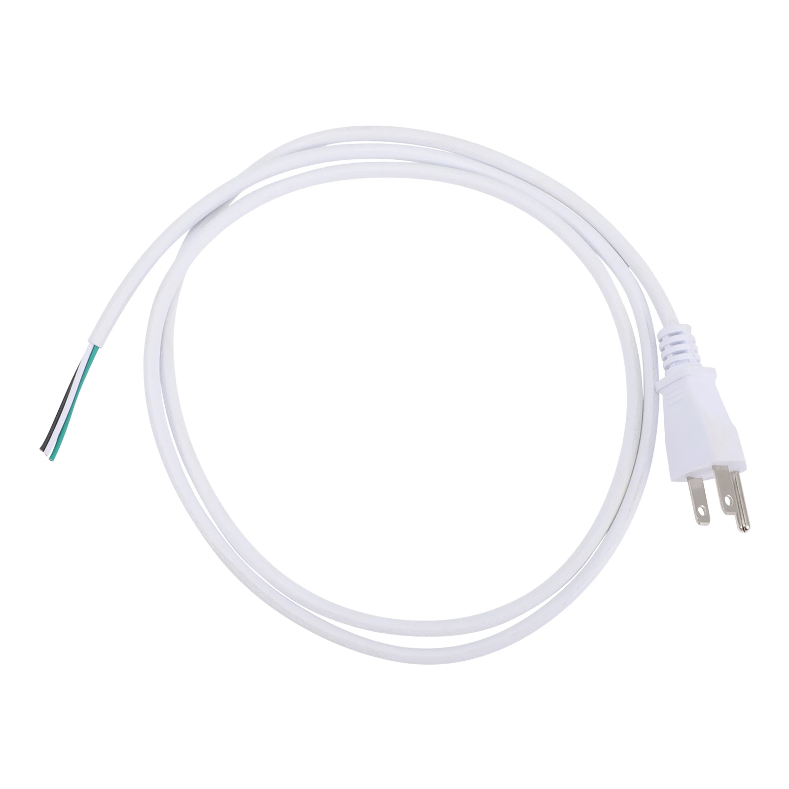 

3-Wire Power Supply Cord Us Plug Replacement Power Cable for Appliance Retro Style DIY Lighting Cord Suitable for Table Floor