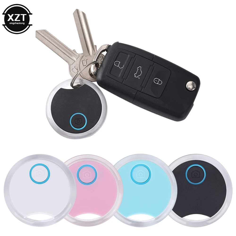 Round Bluetooth-compatible Prevent Loss Device Key Article Finder Mobile Phone Search Two-way Reminder