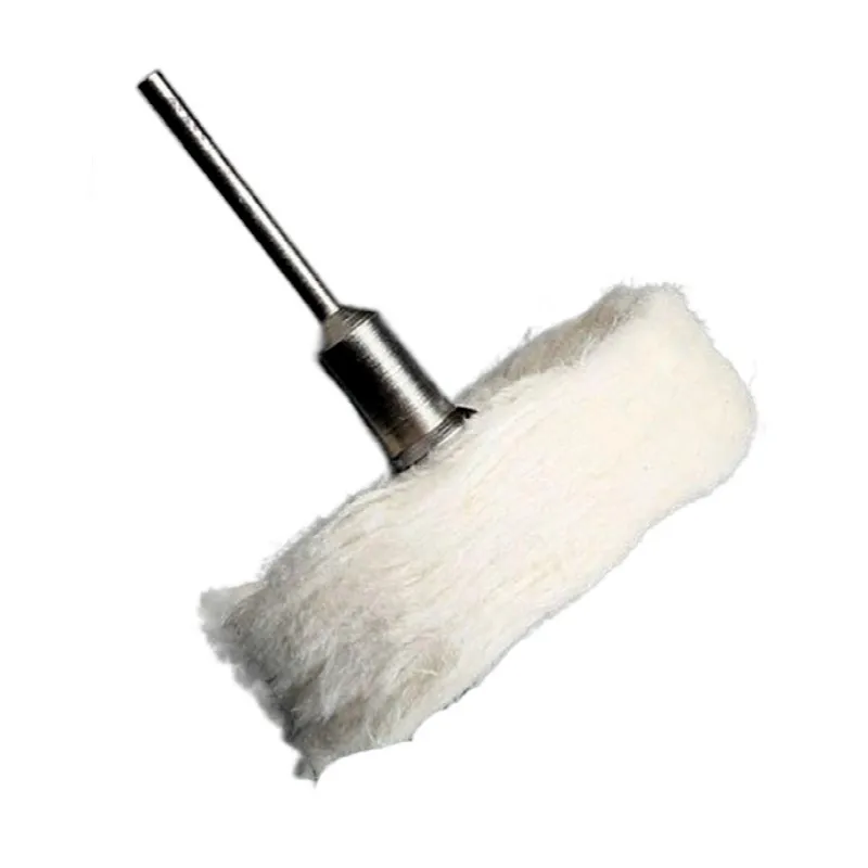 1pcs 2Inch 50mm Polish Cloth Wheel Brush Head Grinder Shank Buffing Accessory Rotary Tool Polishing Pad Hand Tool Kit