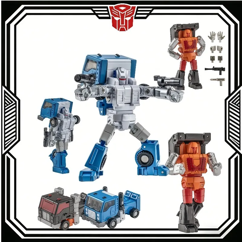 

In Stock NEWAGE NA H58B NA H59B Action Figure Small Scale Shattered Glass Color Huffer Pipes Set Transformable Toy garage kit