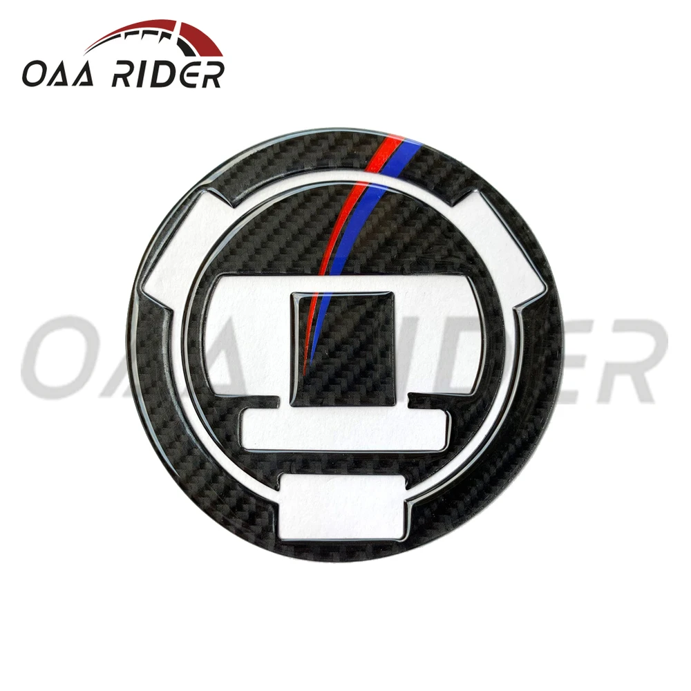 For BMW S1000RR HP4 2010-2015 Carbon Fiber Oil Cas Cap Fuel Tank Pad Sticker Grip Protector Decal Motorcycle Accessories