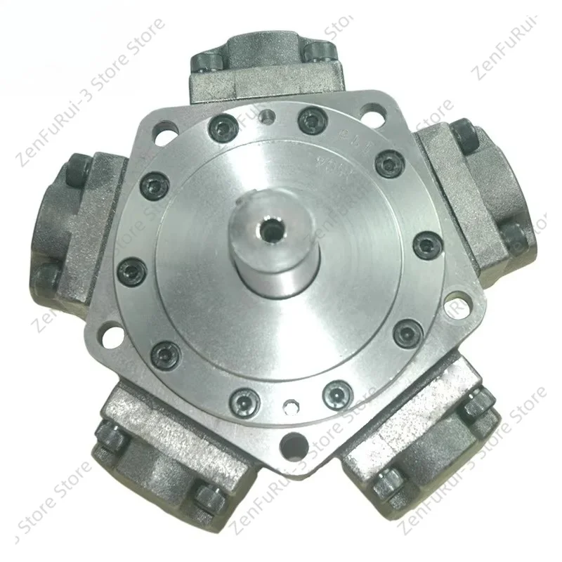 NHM 6‑600 External Spline Radial Piston Hydraulic Motor, Hydraulic Drive Motor For Large Seeder Agricultural Machinery Accessory