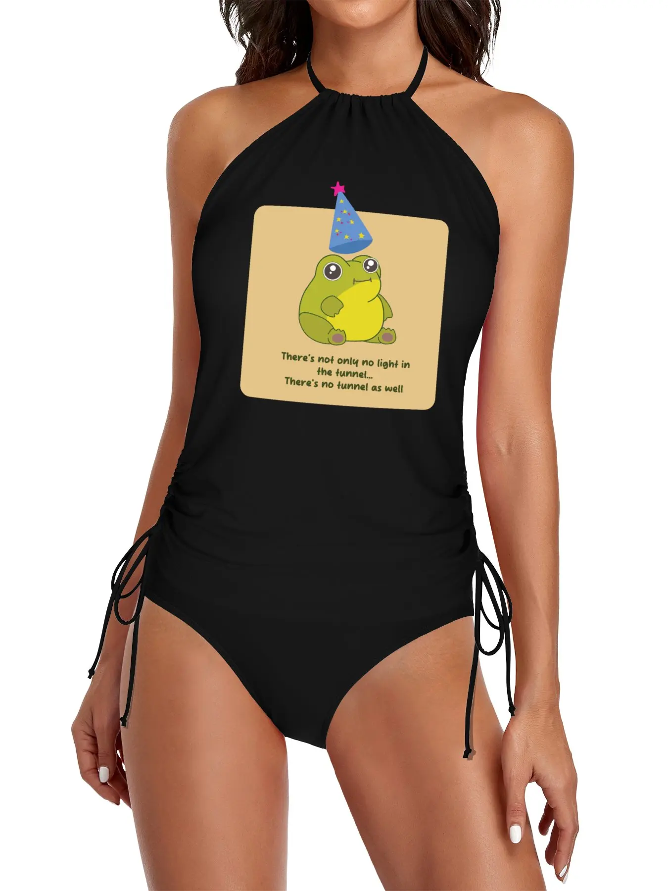 

no light in the tunnel toad Split Swimsuit Set swimming suits woman women's beach clothes bathing suit woman swimming suit woman