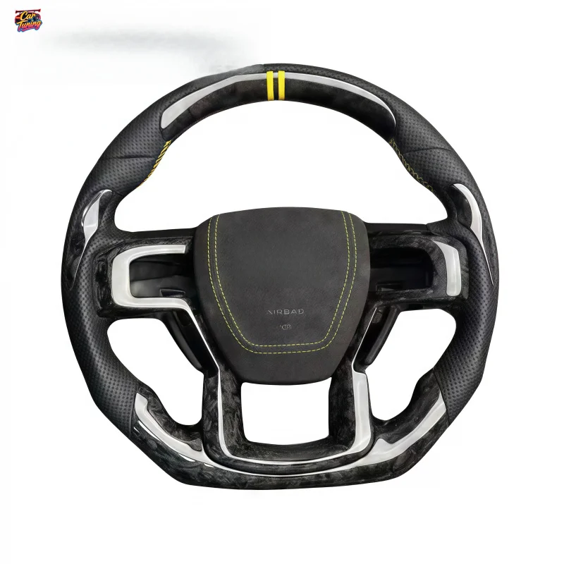 For Ford Trailblazer Rangers Raptors Mount Everest Carbon Fiber Steering Wheel