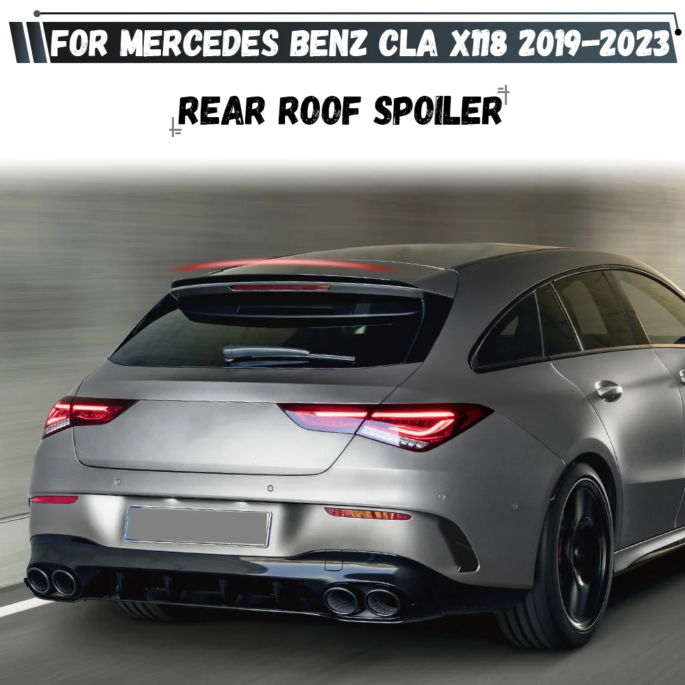 Heckspoiler für Mercedes Benz CLA-Klasse X118 CLA180 200 220 CLA45 AMG 2019 2020 2021 2022 2023 Heckflügel