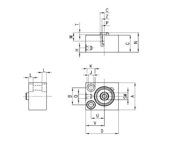 Customized Kangmaosheng CAMOZZI QN1A20A04 Short Stroke Cylinder Kangmaosheng Cylinder Reservation