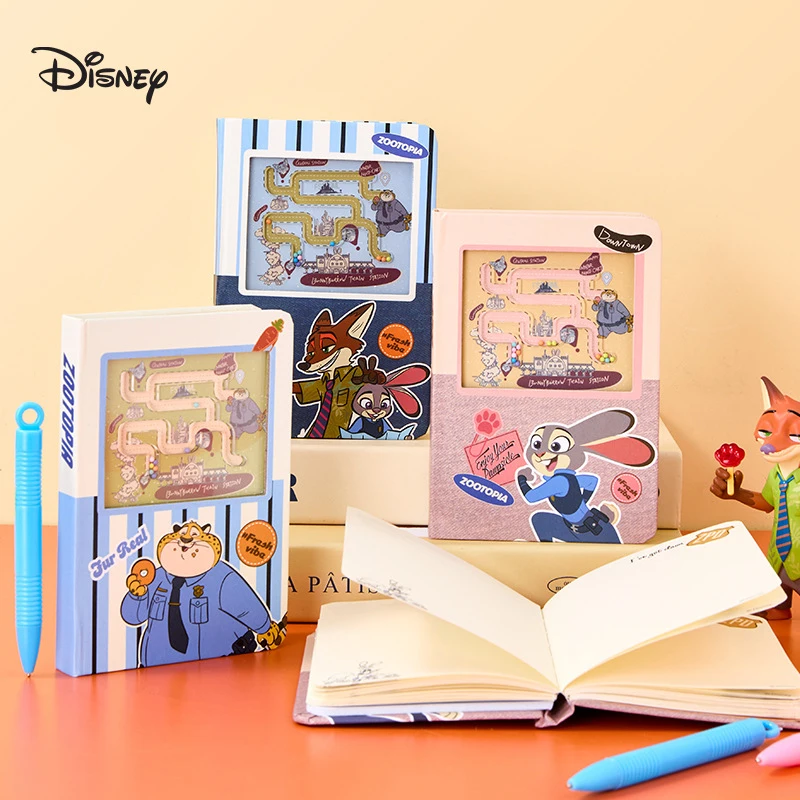 دفاتر ديزني زوتوبيا، متاهات ممتعة، دفاتر ملاحظات، كتب يدوية، بضائع أنيمي، هدايا عيد الميلاد والعيد الميلاد العودة إلى المدرسة