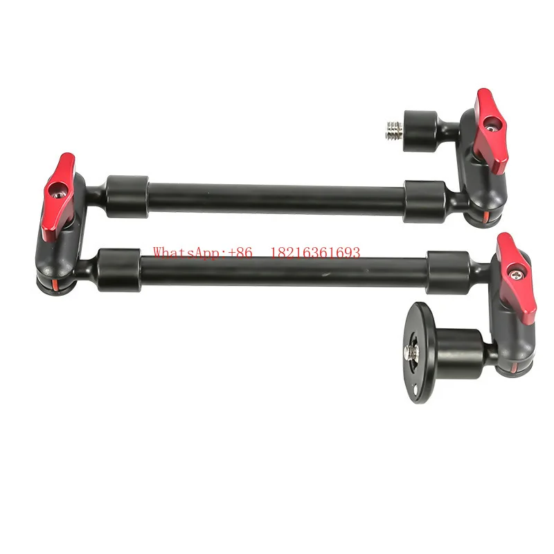 Three Rotating Mobile Phone Holder Aluminum Alloy Magic Arm Two Desktop Holder