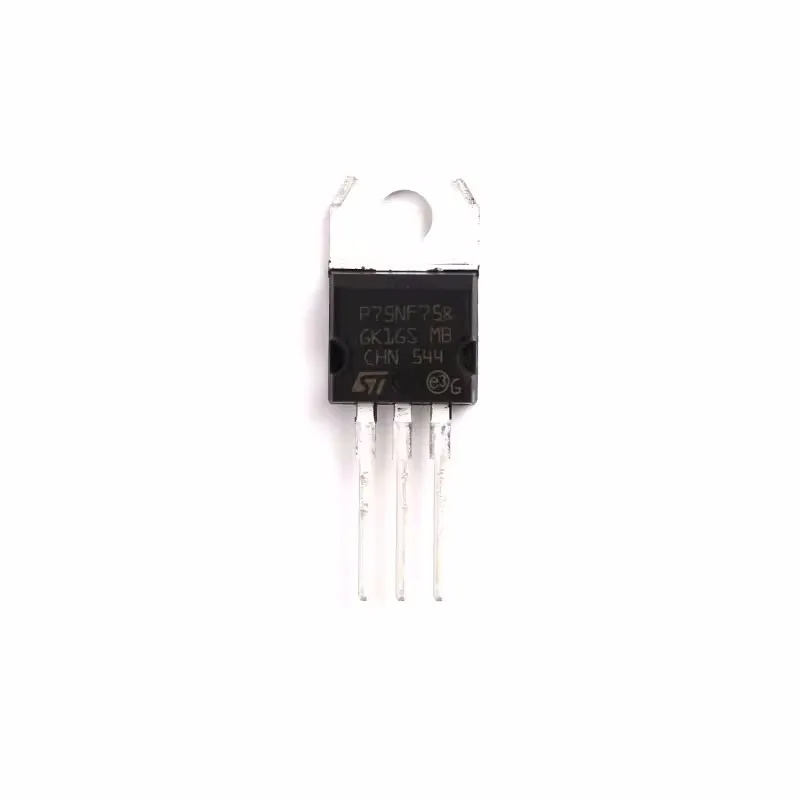 10 Stück P75NF75 TO-220 FET MOSFET N-Ch 75 Volt 80 Amp